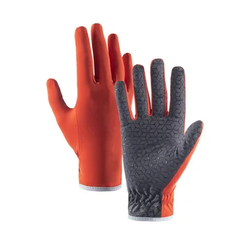 Дышащие перчатки Тонкие нескользящие перчатки с полными пальцами, спортивные перчатки для бега на открытом воздухе, альпинизма, велоспорта, перчатки с сенсорным экраном