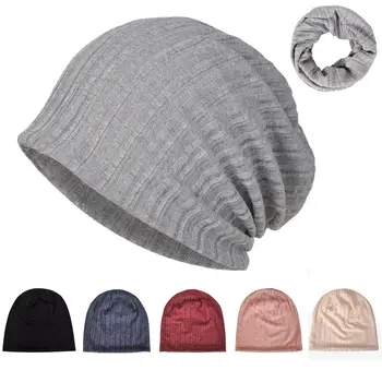 Женская шляпа с оберткой для головы, весенне-летние шляпы из дышащего хлопка для сна, женская кепка в мягкую полоску для женщин