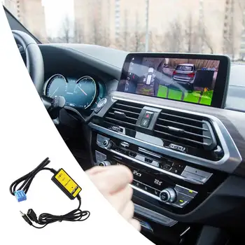 Замена кабеля аудиоадаптера USB AUX для автомобиля, Шнур преобразователя для автомобиля 3-5 мм, Запасные части для модернизации и модификации автомобилей