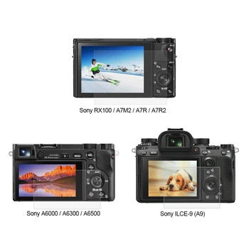 Защитная Пленка для ЖК-экрана из Закаленного Стекла Для Sony ILCE-9 A9 A6500/A6000 RX100/A7M2/A7R/A7R2 Защитная Стеклянная Пленка Для Камеры
