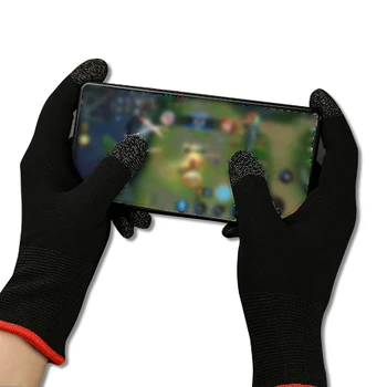 Защитный от пота игровой контроллер, чувствительный к касанию игровой чехол для пальцев, игровые перчатки для пальцев, игровой рукав для большого пальца, перчатки для кончиков пальцев