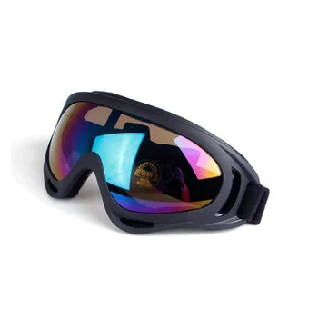 Зимние виды спорта на открытом воздухе Пылезащитные Ветрозащитные противотуманные линзы Лыжные Моторные очки Сноуборд Защитные очки от песка Профессиональные Снегозащитные очки