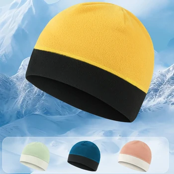 Зимняя лыжная велосипедная шапка, Ветрозащитная мягкая теплая шапка, Дышащая спортивная шапка для активного отдыха, легкая термозащита ушей для женщин и мужчин