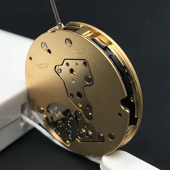 Золотой кварцевый часовой механизм Ronda 4220.B Стандартные детали Seven Jewels plus Аккумулятор Инструмент для ремонта часов Бренд Clock 4220B