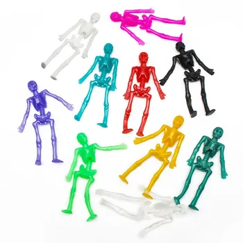 Игрушка-скелет для Хэллоуина, портативные игрушки для снятия стресса на Рождество