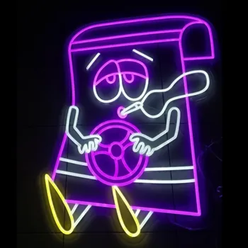 Изготовленная на заказ неоновая световая вывеска с буквенным логотипом Besiness, персонализированная неоновая вывеска с регулируемой яркостью для оформления комнаты, неоновая светодиодная вывеска для свадебного мероприятия