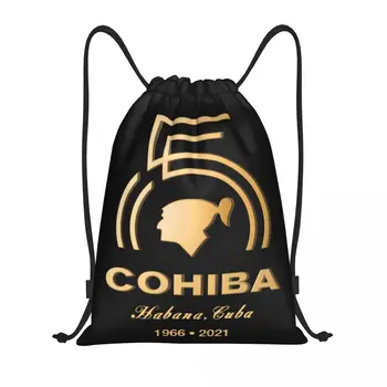 Изготовленные на заказ кубинские сигары Cohiba, сумки на шнурке для тренировок, рюкзаки для йоги, Мужские Женские спортивные сумки для спортзала