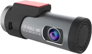 Камера, Камера автомобиля, Камера для автомобиля HD Imaging 6-слойный Стеклянный объектив Высокочувствительный датчик изображения с широким углом обзора 140 градусов спереди A