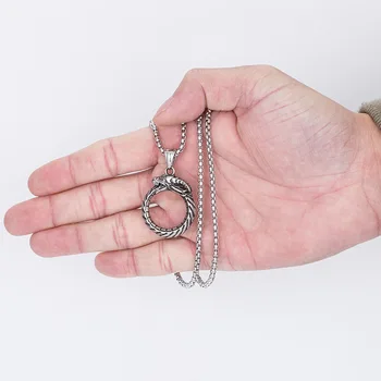 Классическое и модное круглое высококачественное ожерелье с подвеской, модное сочетание с парнями в стиле хип-хоп и женщинами, подарок для вечеринки в стиле ретро