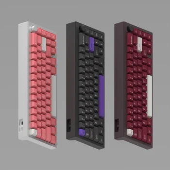 Комплект алюминиевой клавиатуры Finalkey V65 R2 Поддерживает двухрежимную проводную прокладку Bluetooth, RGB 65% Barebones