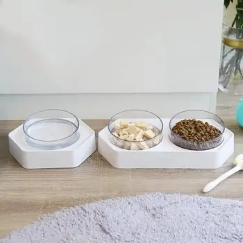 Кормушка для медленного питания кошек PP Пластиковая Миска для домашней собаки Тарелка для кормления