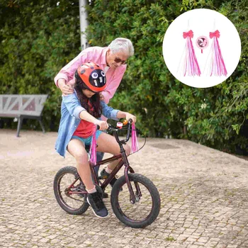 Лента для велосипедного звонка для девочек, аксессуары для велосипедов, детских скутеров, декоративные ленты, железный комплект