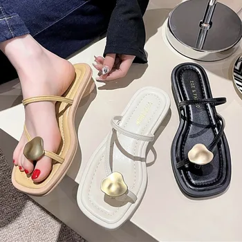Летние новые повседневные женские пробковые сандалии в стиле французской феи, женские сандалии из искусственной кожи с ремешком, женские рыбацкие сандалии, 8
