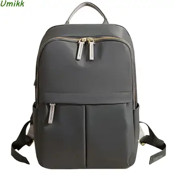 Летний роскошный женский рюкзак 2023, Новый 14-дюймовый рюкзак для ноутбука, водонепроницаемая ткань Оксфорд, студенческие школьные сумки, большие дорожные сумки для книг