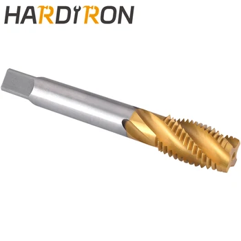 Метчик для спиральной канавки Hardiron M27, титановое покрытие HSS, Метчик для нарезания спиральной канавки M27x3