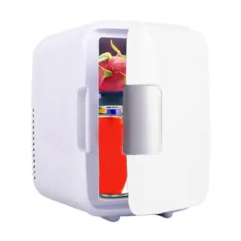 Мини-Персональный Холодильник, Мини-Портативный Холодильник, Холодильник для ухода за кожей, Портативный Маленький Холодильник-охладитель и грелка для косметики