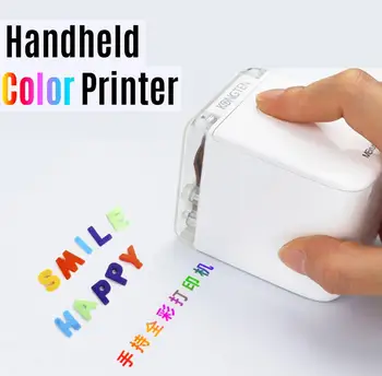 Мини-принтер Kongten Mbr с мобильным цветным мини-принтером Bluetooth, портативные принтеры Wi-Fi, ручной струйный принтер PrinCube.