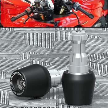 Мотоциклетные металлические ручки на руль, концевые ручки для Ducati XDiavel 1200 1200S 2016-2023, заглушки для руля, слайдер
