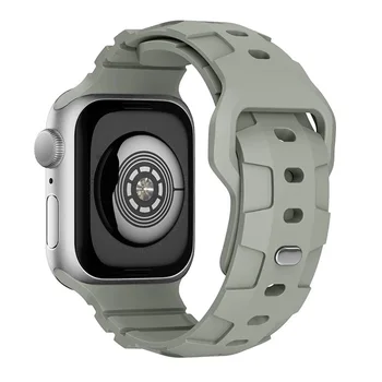 Мягкий Силиконовый Ремешок Для Apple Watch Band Ultra 49 мм 44 мм 45 мм 40 мм 41 мм 42 мм 38 мм браслет correa pulseira iWatch series 5 6 7 8