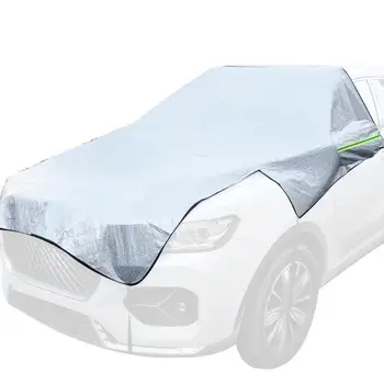 Наружный чехол для защиты автомобиля от снега, удобный для переноски, широко используемый защитный чехол от снега, защита от солнца, ультрафиолета, снега и пыли для внедорожника