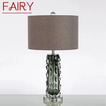 Настольная лампа FAIRY Nordic Modern Glaze Модное искусство Гостиная Спальня Отель Светодиодная Индивидуальность Оригинальность Настольная лампа