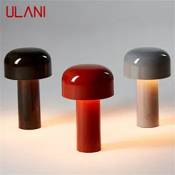 Настольные лампы ULANI Colorful Mushroom Современная портативная настольная лампа Nordic LED для украшения дома и спальни