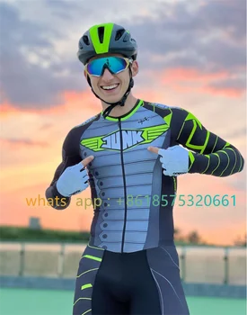 Ненужные колеса, новый костюм для катания на роликовых коньках Speed Inline, спортивный костюм для триатлона, Удобная одежда для быстрого катания с коротким рукавом 2023