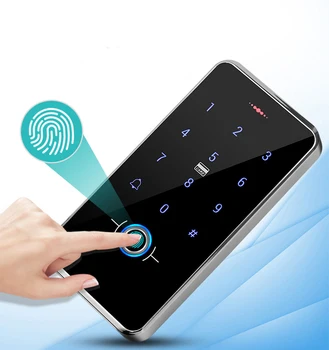 Новая АБС-клавиатура IP68 для улицы, отпечатки пальцев, RFID, независимый контроль доступа, считыватель карт, контроль доступа и открывание дверей