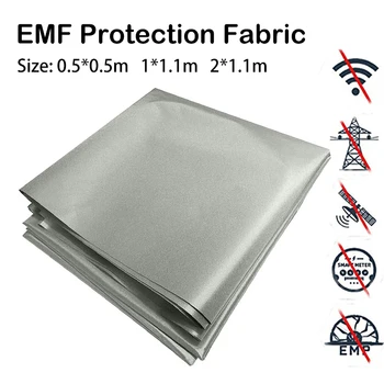Новая ткань для защиты от радиации RFID 4G 5G WIFI EMF EMI Высокочастотная ткань для защиты от электромагнитных помех Антирадиационная защита