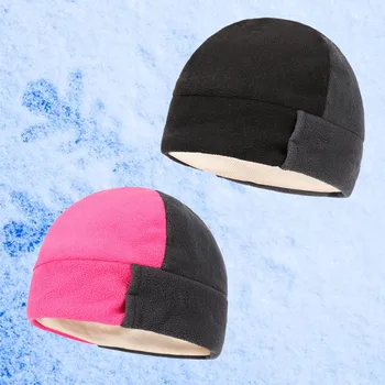 Новая цветная дышащая винтажная шапка со свободным ворсом, зимняя женская шапка-пуловер, открывающая лицо, Маленькая шапочка на голову