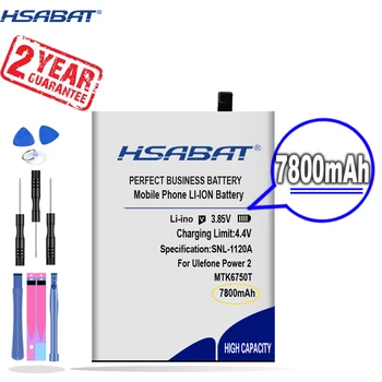 Новое поступление [HSABAT] Сменный аккумулятор емкостью 7800 мАч для Ulefone Power 2 Power II