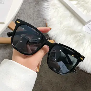 Новые женские солнцезащитные очки с защитой от ультрафиолета Женские винтажные Брендовые дизайнерские солнцезащитные очки Мужские очки с маленькими прямоугольными оттенками UV400