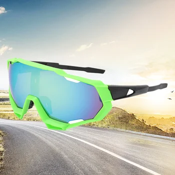 Новые мужские Солнцезащитные очки для велоспорта, Винтажные солнцезащитные очки ночного видения в большой оправе, Женские летние солнцезащитные очки для спорта на открытом воздухе UV400 Oculos De Sol