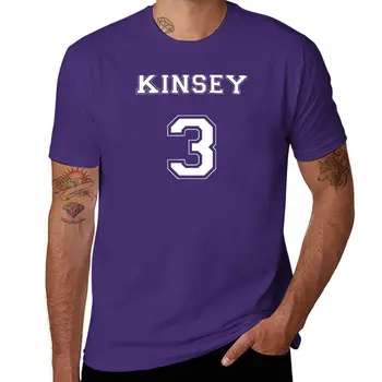 Новый Kinsey3 - Белая футболка с надписью, винтажная одежда, футболки на заказ, облегающие футболки для мужчин