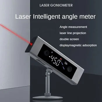 Новый лазерный нивелир-гониометр, литейный инструмент, измерительный инструмент, транспортир, цифровой инклинометр, строительный инструмент, угловая линейка