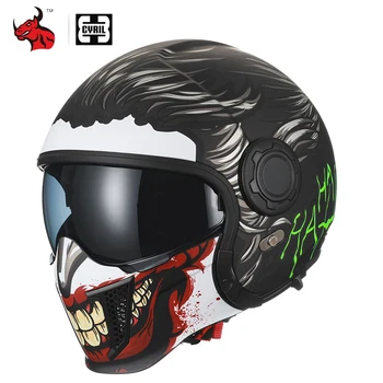 Новый мотоциклетный шлем, сертифицированный DOT для соревнований по бездорожью, раллийный шлем, мужской мотоциклетный шлем с полной оберткой, высокое качество
