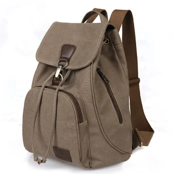 Новый ретро-модный рюкзак для девочек с брезентовым чехлом, модный рюкзак, дорожная сумка, школьный рюкзак для женщин
