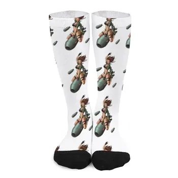 Носки-бомберы Pin up, мужские подарочные носки, женские чулки