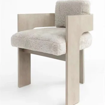Обеденные стулья Nordic Relax, стол, туалетный столик для гостиной, спальня, Банкетный Современный обеденный стул, Деревянные украшения для пола Sedie Pranzo Moderne
