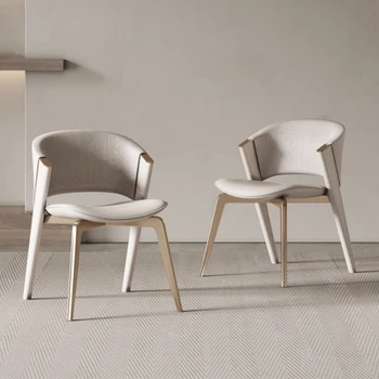 Обеденные стулья для конференций в отеле, роскошные Итальянские Парные Современные обеденные стулья Для дома, простая мебель для салона красоты Mueble Hogar B1