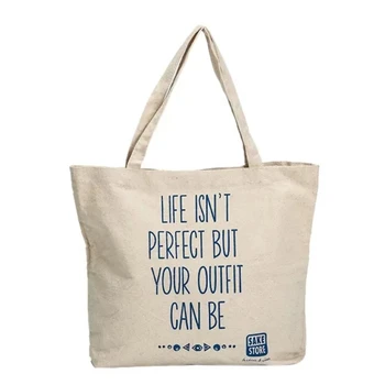 Оптовая продажа 100 шт. / лот Рекламная Экологичная Многоразовая сумка из натурального чистого хлопка для хранения продуктов, женская сумка для покупок