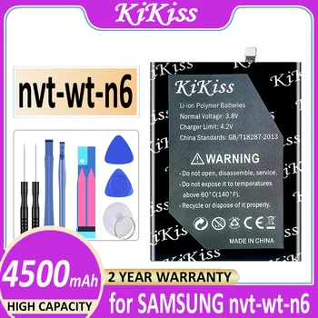 Оригинальный аккумулятор KiKiss nvtwtn6 4500 мАч для SAMSUNG nvt-wt-n6 для мобильного телефона Batteria