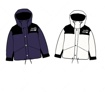 Осенне-зимняя новинка 2023 года, классическое уличное ветрозащитное, водонепроницаемое, солнцезащитное, цветное пальто с капюшоном Charge для мальчиков и девочек