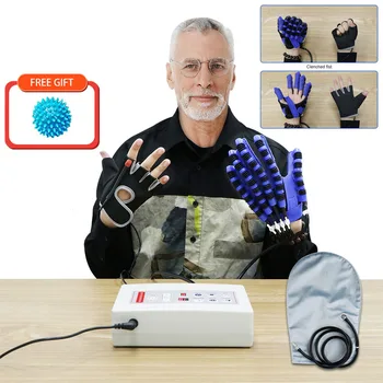 Перчатки робота-реабилитации, оборудование для восстановления рук при инсульте, гемиплегии, инфаркте головного мозга, Тренажер для восстановления пальцев.