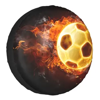 Пламя футбольного мяча Запасная шина для футбольного пылающего кемпера Автомобильные Протекторы Аксессуары 14 