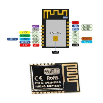 Плата разработки беспроводного модуля WiFi Разъемы для подключения к преобразователю на большие расстояния Аксессуары для управления ESP8285