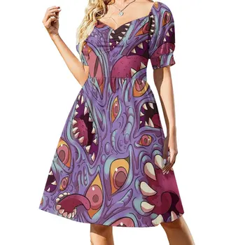 Платье с рисунком Лавкрафта, летние платья для женщин 2023, длинные платья с вуалью, платье для выпускного вечера 2023, летние платья для женщин