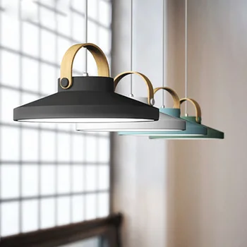 Подвесной светильник в скандинавском стиле для помещений, современные светодиодные подвесные светильники, люстры для кухни, столовой, Подвесной светильник, имитация барного потолка