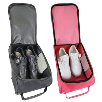 Портативная сумка для обуви для гольфа, сумка для обуви на молнии, спортивная обувь, сумка-тоут, подарок для гольфа