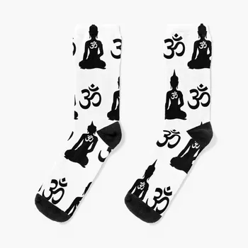 Простой Будда с индуистским Символом Ом, Носки, походные ботинки, хип-хоп